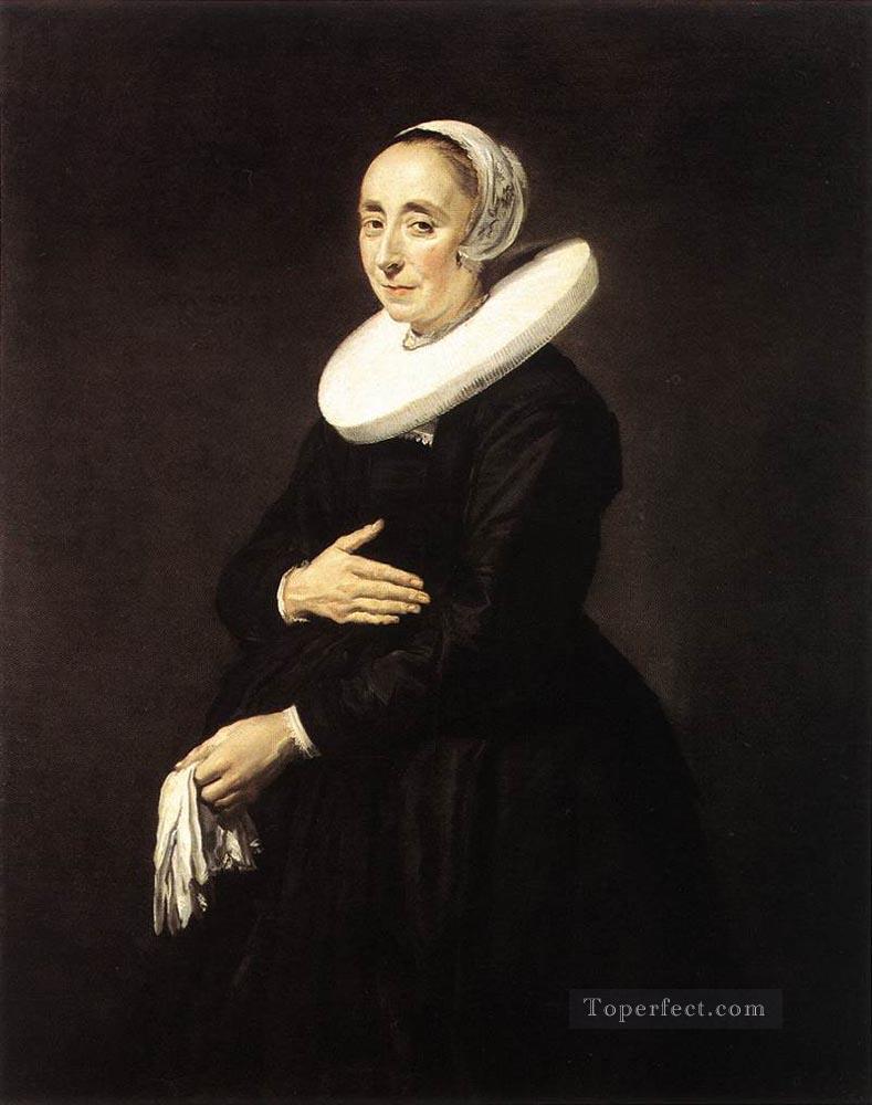 女性の肖像 16401 オランダ黄金時代 フランス ハルス油絵